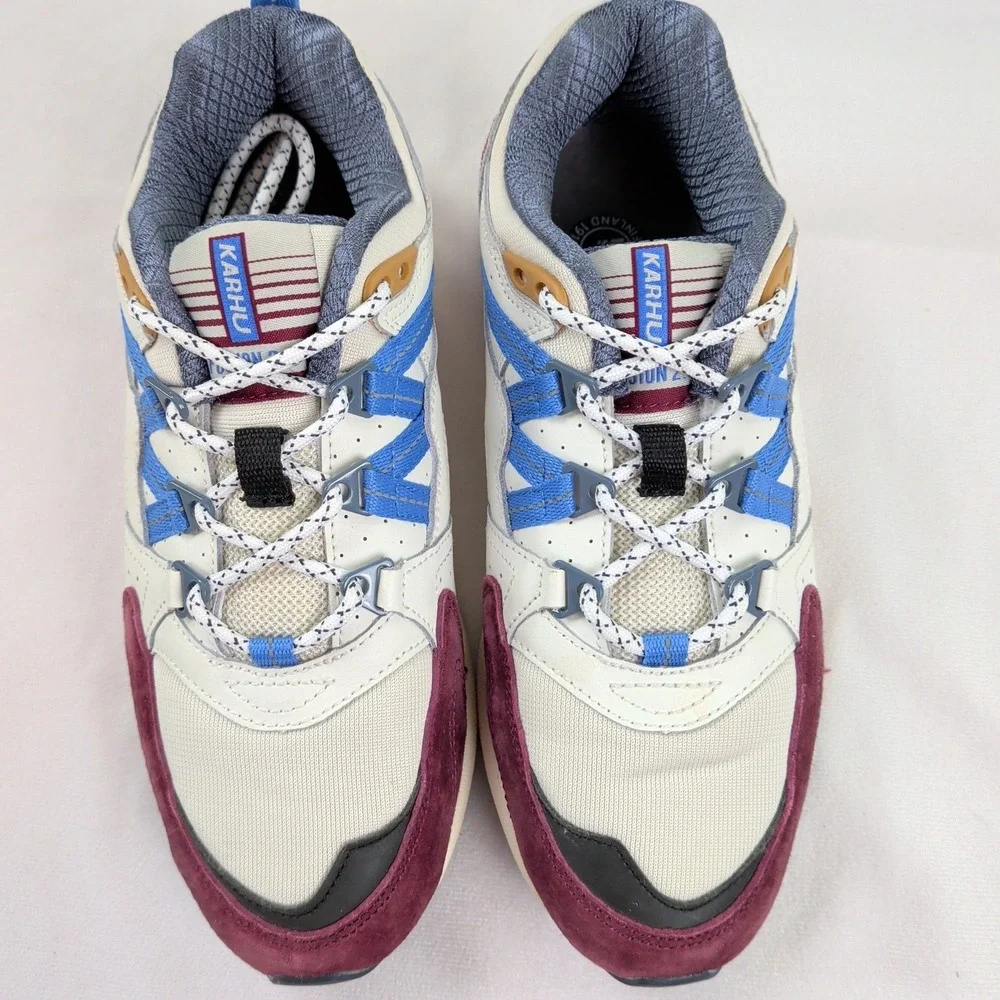 Karhu Fusion 2.0 Rhododendron Marina Suede Sneakers Mens 6 Womens‎ 7.5